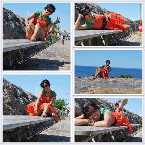 SummerTrip17.jpg - กินข้าวเสร็จก็อย่างที่เห็น ... อยากถ่ายรูปตัวเองเหลือเกิน