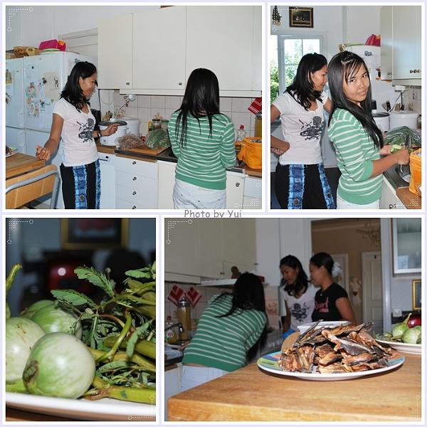 Brosap07.jpg - แล้วเจ้ยกะนกก็บุกครัวพี่เล็ก เจ้าของบ้านดูเฉยๆ เด๋วแขกจะทำให้กิน